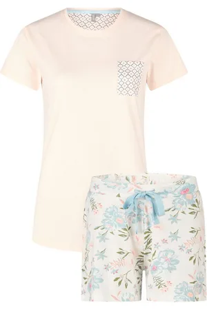 by Louise Shorty Moon Kiss (Set, 2 tlg., 2-teilig) Damen Pyjama kurz Shorty Baumwolle Kurzarm - Verkäufer: chic4home