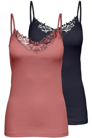 ONLY Spitzentop ONLKIRA LACE SINGLET 2PACK NOOS (2er-Pack)