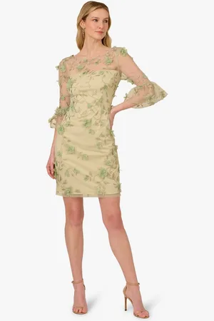 Adrianna Papell Etuikleid Floral Embroidery Sheath Dress Abend, Brunch, Hochzeit, Anlass - Verkäufer: GoJungo GmbH