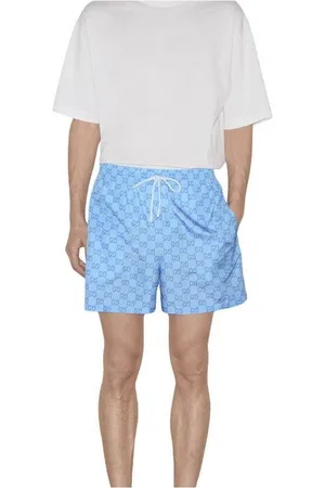 Gucci Badehose GG Logo Badehose Hellblau - Verkäufer: wellStyled
