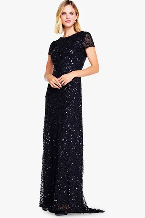 Adrianna Papell Abendkleid Scoop Back Long Dress Cocktail, Abend, Mutter der Braut, Hochzeit, Anlass - Verkäufer: GoJungo GmbH