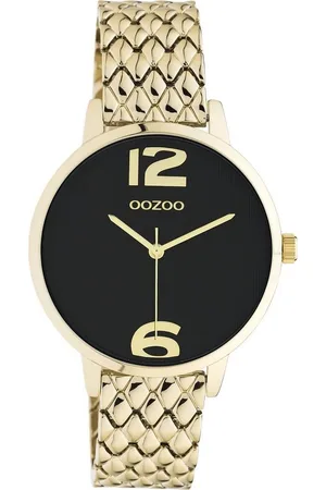 Oozoo Quarzuhr Damen Armbanduhr Timepieces, (Analoguhr), Damenuhr rund, mittel (ca. 38mm) Edelstahlarmband, Elegant-Style - Verkäufer: Fit4Style Silberschmuck - IMPPAC