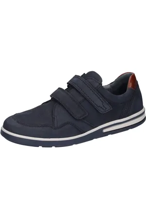 Waldläufer Klemens Klettschuh Slipper, Komfortschuh mit praktischen Klettverschlüssen, K-Weite