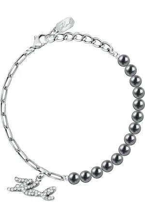 Karl Lagerfeld Armband Damen-Armband Edelstahl Kunstperle, Pearl - Verkäufer: CHRIST Juweliere und Uhrmacher seit 1863 GmbH