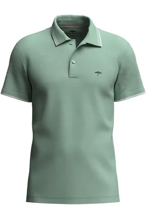 Fynch-Hatton Poloshirt mit Logostickerei