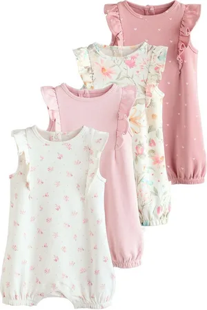 Next Strampler Baby-Strampelanzüge mit Print, 4er-Pack (4-tlg) - Verkäufer: Germany GmbH