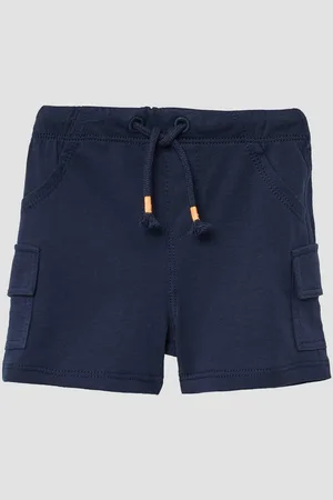 QS by s.Oliver Leggings Cargo-Shorts aus Baumwolle mit verstellbarem Elastikbund Durchzugkordel - Verkäufer: