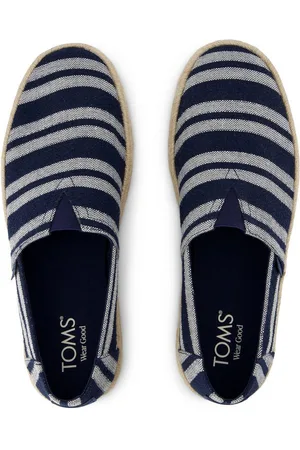 TOMS ALPARGATA ROPE 2.0 Espadrille Navy Beach Stripe - Verkäufer: Shoedeal Jana Sievers e.K.