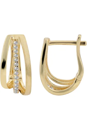 Akzent Ohrring-Set Arnika 925/- Echt Silber Creolen "Arnika", matt/poliert, (Paar) - Verkäufer: Shaghafi GmbH