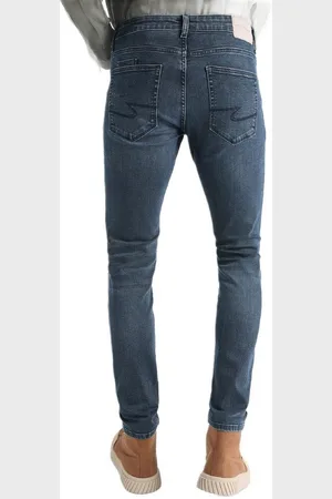 Colins Stretch-Jeans Danny Slim Fit Dunkelblaue Herren Hose mit Niedriger Taille und Gerade - Verkäufer: MegaMerchant