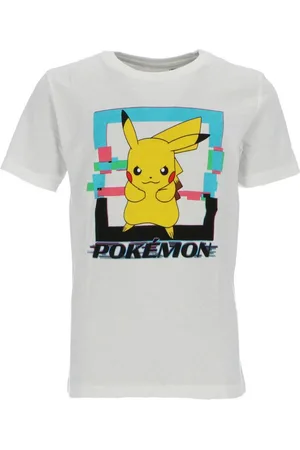 Pokemon Print-Shirt Pokemon Pikachu Jungen T-Shirt Kurzarm Shirt Gr. 140 bis 176, 100% Baumwolle - Verkäufer: WS-Trend