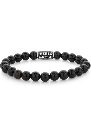Rebel & Rose Edelstahlarmband Black Velvet Vintage 8 mm - Verkäufer: uhrcenter