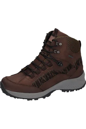 Waldläufer H-EMMA Trekkingschuh, Outdoor, Schnürschuh, High-Top mit TEX-Membran, Weite H (sehr weit)
