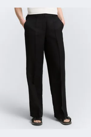 TOM TAILOR Stoffhose TTLEA Wide Leg Hose mit Leinenanteil - Verkäufer: