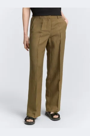 TOM TAILOR Stoffhose TTLEA Wide Leg Hose mit Leinenanteil - Verkäufer: