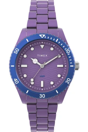 Timex Quarzuhr LEGACY 37 mm TW2Y04800AJ, Armbanduhr, Damenuhr,Kunststoffarmband, Leuchtzeiger