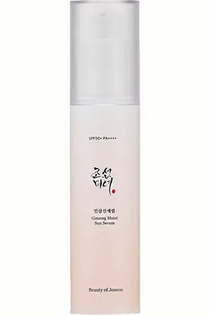 Beauty of Joseon Gesichtsserum Ginseng Moist Sun Serum SPF 50+ PA++++, 50ml –, 1-tlg., Ginseng-Extrakt, Niacinamid, Anti-Aging, feuchtigkeitsspendend - Verkäufer: DaniMarket.eu