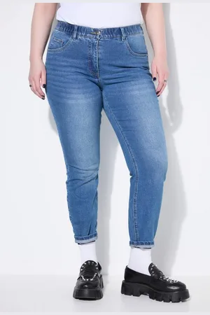 STUDIO UNTOLD Regular-fit-Jeans Skinny-Jeans High Waist Washing-Effekt 5-Pocket - Verkäufer: Popken Fashion Group