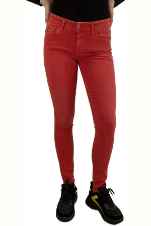 Diesel Straight-Jeans Slandy 084BZ Damen Jeans Slim Straight - Verkäufer: fashion4smile
