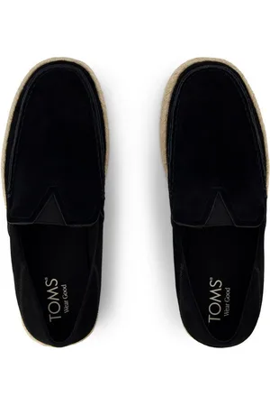 TOMS ALONSO LOAFER ROPE Espadrille Black Suede - Verkäufer: Shoedeal Jana Sievers e.K.