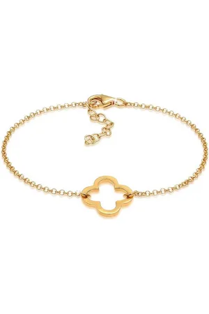 Elli Armband Kleeblatt Glück Talismann 925 Silber, Kleeblatt - Verkäufer: JULIE & GRACE GmbH