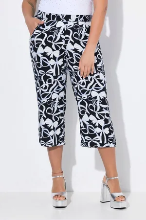 Miamoda Culotte Culotte weites Bein Schleifenmuster - Verkäufer: Popken Fashion Group