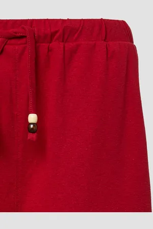 QS by s.Oliver Shorts Jersey-Shorts mit Elastikbund Schmuckperlen - Verkäufer: