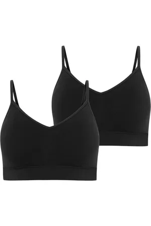 Jockey Bralette SEAMFREE STRETCH (2er Pack) Ohne Seitennähte, Breites Unterbrustband, V-Ausschnitt