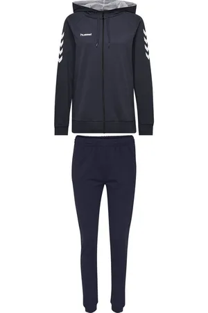 Hummel Trainingsanzug Damen Sweatanzug Go Cotton Zip 204232+204173 - Verkäufer: CORTEXPOWER