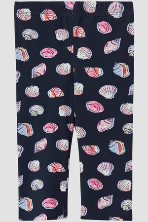 QS by s.Oliver 3/4-Leggings Capri-Leggings aus Baumwollmix mit All-over-Print - Verkäufer: