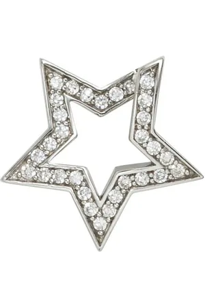 Jobo Sternanhänger Anhänger Stern, 925 Silber mit Zirkonia