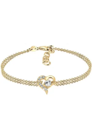 Elli Armband Herz Liebe Kristalle 925 Silber, Herz - Verkäufer: JULIE & GRACE GmbH