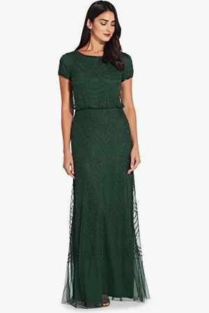 Adrianna Papell Abendkleid Blouson Beaded Long Dress Abend, Cocktail, Formell, Hochzeit, Anlass - Verkäufer: GoJungo GmbH