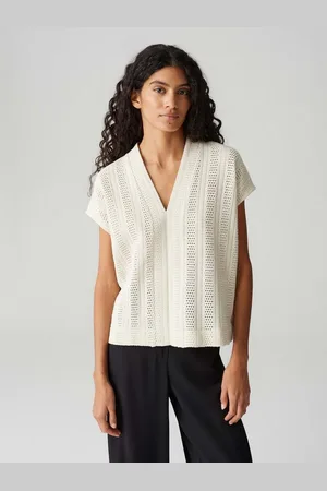 Opus Kurzarmshirt SANIELA Loose mit Lochstrickoptik SANIELA Loose - Verkäufer: GmbH | someday GmbH