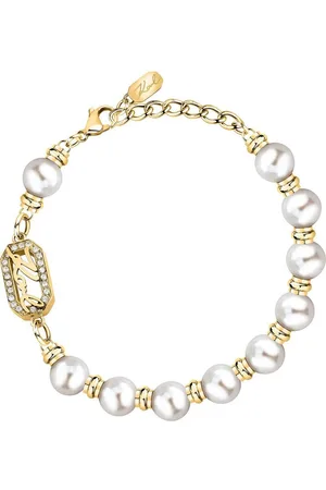 Karl Lagerfeld Armband Damen-Armband Edelstahl Kunstperle, Pearl - Verkäufer: CHRIST Juweliere und Uhrmacher seit 1863 GmbH