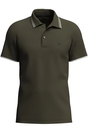 Fynch-Hatton Poloshirt mit Logostickerei