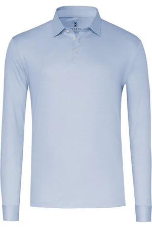 DESOTO Langarm-Poloshirt Essential Polo Kent 1/1 Mit Rundhalsausschnitt