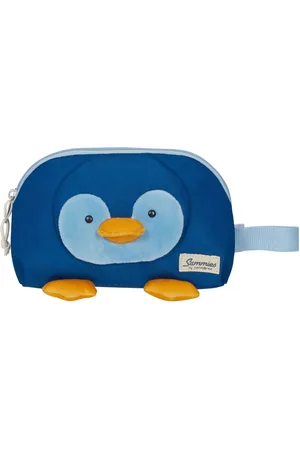Samsonite Kulturbeutel Happy Sammies ECO, Penguin Peter, Kinder Waschtasche Kinder Reisekulturbeutel Kinder Beuty-Bag