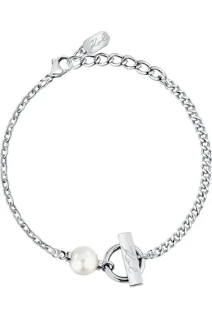 Karl Lagerfeld Armband Damen-Armband Edelstahl Kunstperle, Pearl - Verkäufer: CHRIST Juweliere und Uhrmacher seit 1863 GmbH