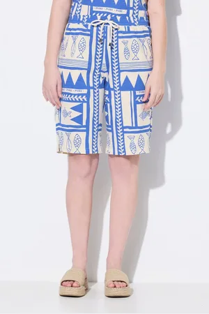 Ulla Popken Jeansshorts Shorts Fische weites Bein Biobaumwolle - Verkäufer: Popken Fashion Group