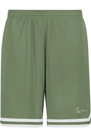Karl Kani Shorts Small Signature Mesh mit Streifen an Beinabschlüssen und Markenschriftzug - Verkäufer: bonvenon