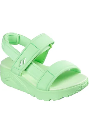 Skechers UNO LITE SANDAL Sandale, leichte Sandale mit Klettverschluss, Größenschablone zum Download