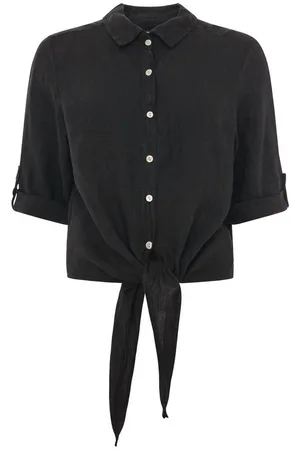 Zwillingsherz Klassische Bluse Leinenbluse in verschiedenen Farben Uni "Summer" - Verkäufer: Shop-accessoires