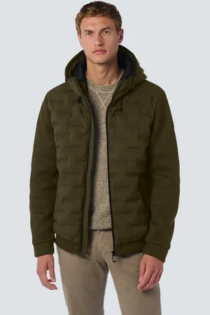 No Excess Softshelljacke Versiegelte Jacke mit Kapuze