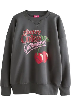 Next Sweater Lizenziertes, gewaschenes Sweatshirt, Cherry Coke (1-tlg) - Verkäufer: Germany GmbH