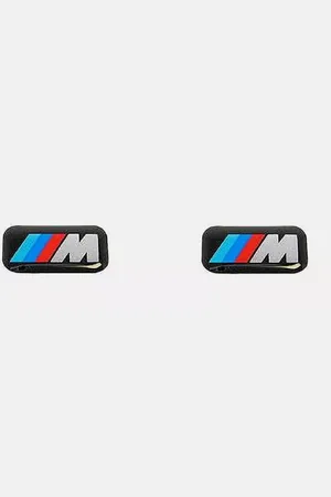 BMW Schlüsselanhänger 2x ORIGINAL Emblem Plakette Aufkleber M-Zeichen Alufelgen (1-tlg) - Verkäufer: Autohaus Fulda Krah Enders GmbH