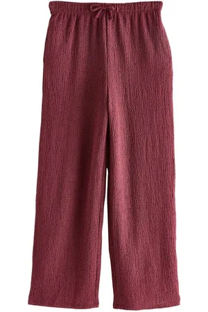Next Palazzohose Strukturierte Hose mit weitem Bein und Kordelzug (1-tlg) - Verkäufer: Germany GmbH