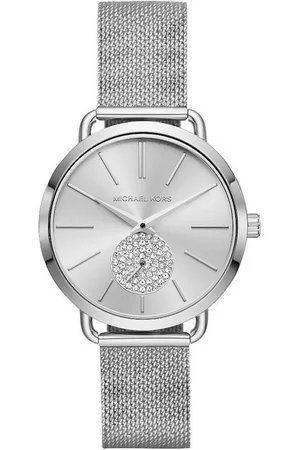 Michael Kors Quarzuhr MK3843 Damen-Uhr Portia Analog Quarz Edelstahl-Armband - Verkäufer: Karat24