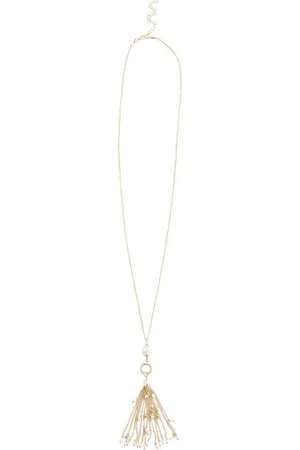 Next Lange Kette Lange Halskette mit Quaste und Perlen (1-tlg) - Verkäufer: Germany GmbH