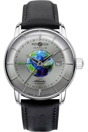 Zeppelin Automatikuhr 8468-1 Atlatnic Automatik GMT Herrenuhr 43mm 5ATM 8468-1 Atlatnic Automatik GMT Herrenuhr 43mm 5ATM - Verkäufer: Timeshop24